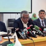 Foreign Secretary Asad Alam Siam interacted with journalists at a media briefing at the foreign ministry today. Photo: MoFA